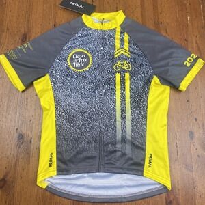 Primal CT Cycling Raglan‎ Jersey Closer to Free Ride Bicycle Shirt YOUTH M Cycle